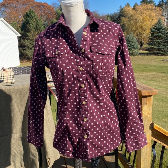 Womens Duluth Trading Premium Button Down. Figure Flattering with Spandex! EUC🔥 - Picture 13 of 13
